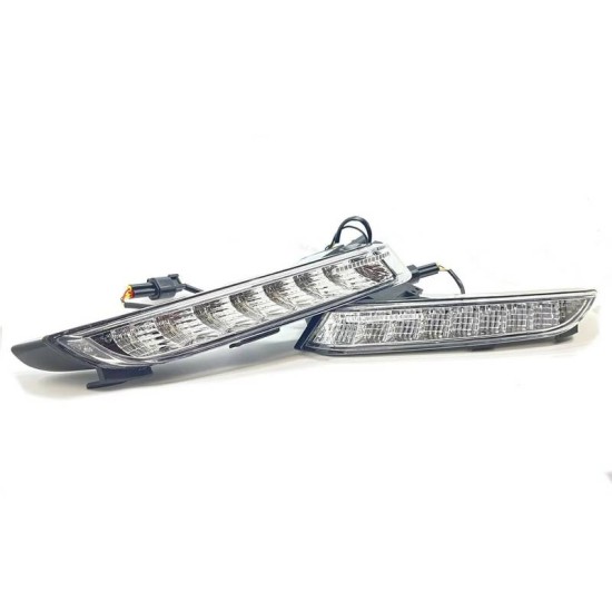 DRL Set Για VW Scirocco 14-17 R20 Look Προφυλακτήρα 2 Τεμάχια