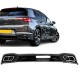 Diffuser Πίσω Προφυλακτήρα Για VW Golf VIII (8) 2019+ R-Line Look Με Διακοσμητικές Απολήξεις Για Life Style & Impression Έκδοση Προφυλακτήρα Γυαλιστερό Μαύρο Από Abs Πλαστικό