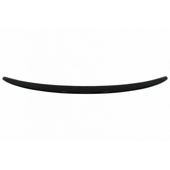 Αεροτομή Πορτ Παγκάζ Για Mercedes-Benz C-Class C205 Coupe 14-21 Amg look Lipspoiler Από Abs Πλαστικό Μαύρη Γυαλιστερή