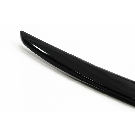 Αεροτομή Πορτ Παγκάζ Για Mercedes-Benz C-Class C205 Coupe 14-21 Amg look Lipspoiler Από Abs Πλαστικό Μαύρη Γυαλιστερή