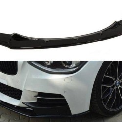 Μπροστινό Spoiler Για Bmw 1 F20 11-15 M-Pack Μαύρο Γυαλιστερό