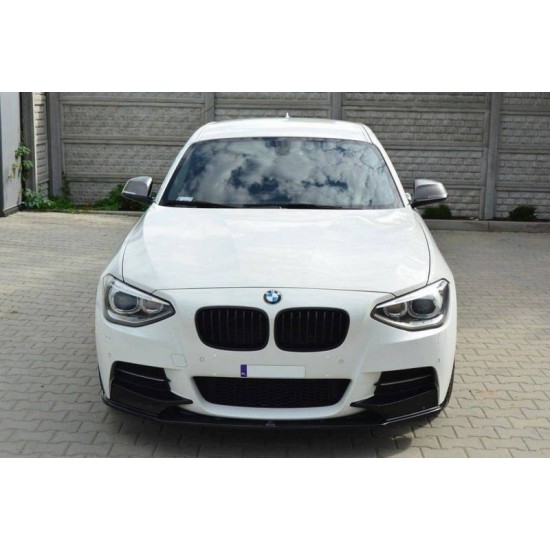 Μπροστινό Spoiler Για Bmw 1 F20 11-15 M-Pack Μαύρο Γυαλιστερό
