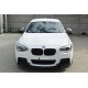 Μπροστινό Spoiler Για Bmw 1 F20 11-15 M-Pack Μαύρο Γυαλιστερό