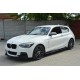 Μπροστινό Spoiler Για Bmw 1 F20 11-15 M-Pack Μαύρο Γυαλιστερό