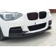 Μπροστινό Spoiler Για Bmw 1 F20 11-15 M-Pack Μαύρο Γυαλιστερό