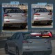 Πισινά Φανάρια Set Για Mitsubishi Lancer X 08-17 Led Bar Μαύρα VLAND