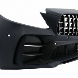 Μπροστινός Προφυλακτήρας Για Mercedes-Benz C-Class C205/W205 14-21 GTR Look (Black Mamba) Με Μαύρο/ Χρώμιο Μάσκα