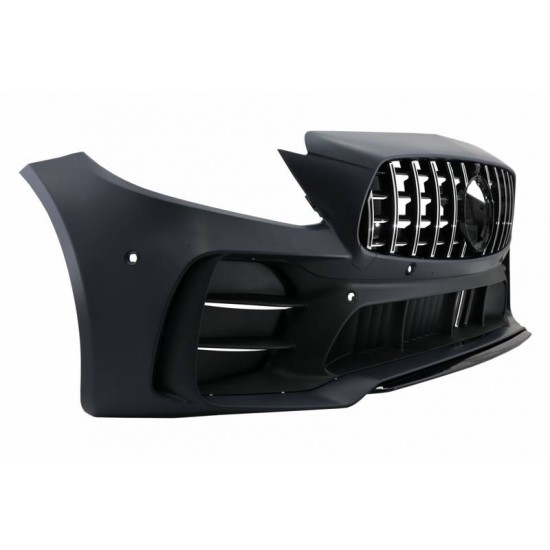 Μπροστινός Προφυλακτήρας Για Mercedes-Benz C-Class C205/W205 14-21 GTR Look (Black Mamba) Με Μαύρο/ Χρώμιο Μάσκα Μπροστινός Προφυλακτήρας Για Mercedes-Benz C-Class C205/W205 14-21 GTR Look (Black Mamba) Με Μαύρο/ Χρώμιο Μάσκα