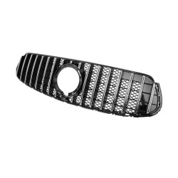 Μάσκα Για Mercedes-Benz GLC-Class X253 19+ Facelift Amg Line GTR Panamericana Honeycomb Design Μαύρο/Χρώμιο Μάσκα Για Mercedes-Benz GLC-Class X253 19+ Facelift Amg Line GTR Panamericana Honeycomb Design Μαύρο/Χρώμιο