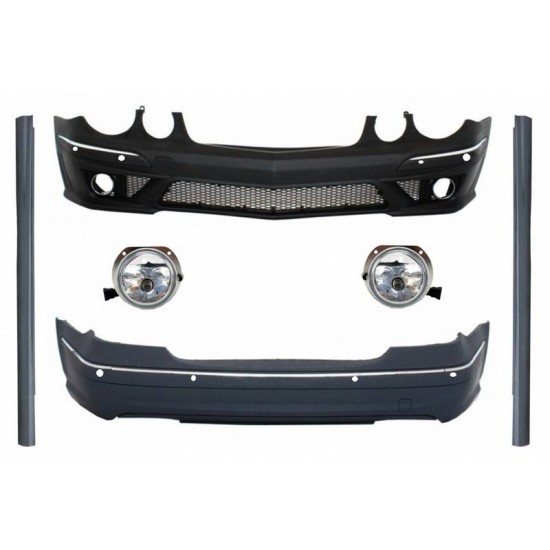 Body Kit Για Mercedes-Benz E-Class W211 03-09 Amg Look With PDC Body Kit Για Mercedes-Benz E-Class W211 03-09 Amg Look With PDC