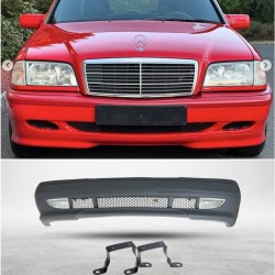 Μπροστινός Προφυλακτήρας Για Mercedes-Benz C-Class W202 93-96 Amg Look Με Προβολάκια