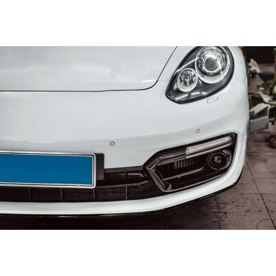 Μπροστινός Προφυλακτήρας Για Porsche Panamera 970.2 2011-2018 Look 971 GTS Με DRL