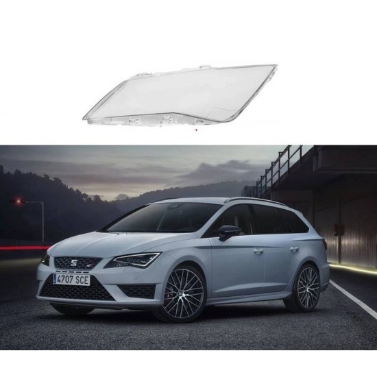 Κρύσταλλο Φαναριού Αριστερό Για Seat Leon III (12-20) 1 Τεμάχιο Κρύσταλλο Φαναριού Αριστερό Για Seat Leon III (12-20) 1 Τεμάχιο