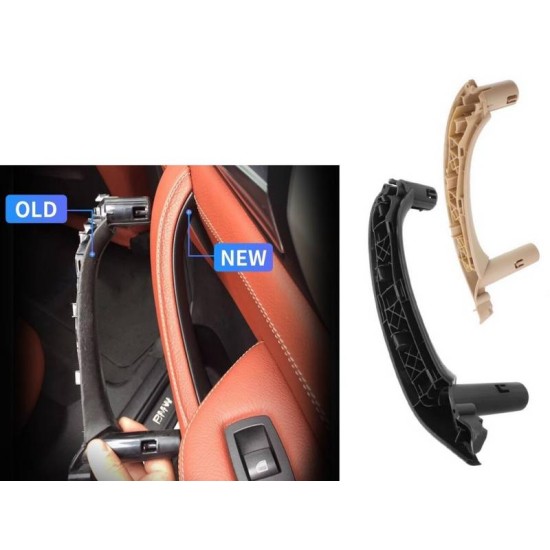 Χειρολαβή Πόρτας Εσωτερική Για Bmw X3 F25 , X4 F26 Εμπρός & Πίσω Δεξιά 1 Τεμάχιο Μαύρο