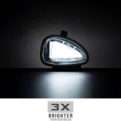 Φως Καθρέπτη Για  VW Golf (VI) 6 08-12 / Touran 10-15 SMD Led 6000K Λευκά 2 Τεμάχια