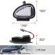 Φως Καθρέπτη Για  VW Golf (VI) 6 08-12 / Touran 10-15 SMD Led 6000K Λευκά 2 Τεμάχια