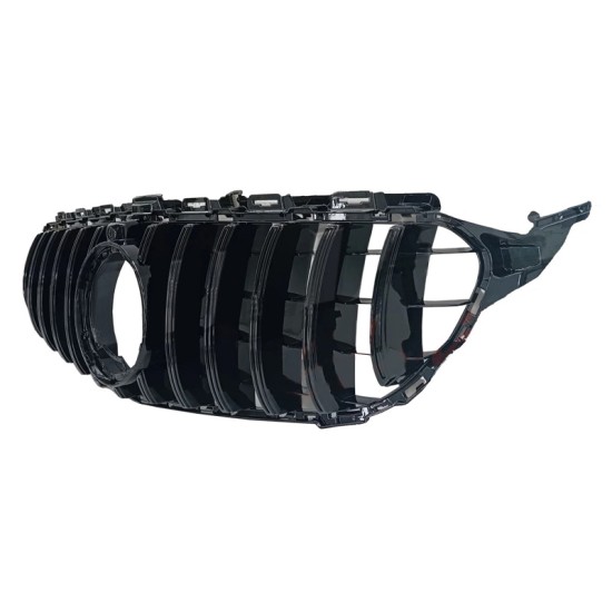 Μάσκα Για Mercedes-Benz C-Class W205 Facelift 18-21 GT Amg Panamericana Look Μαύρο 1 Τεμάχιο Μάσκα Για Mercedes-Benz C-Class W205 Facelift 18-21 GT Amg Panamericana Look Μαύρο 1 Τεμάχιο