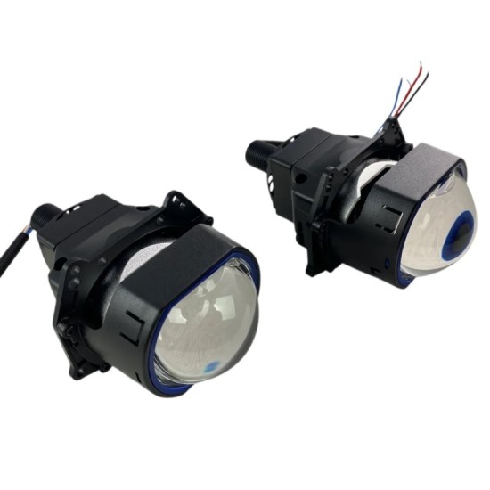 Προτζέκτορες Φαναριών Τετράγωνοι Bi-Led Για Retrofit 3.0" Α38 6000Κ 58W / 68W 2 Τεμάχια Προτζέκτορες Φαναριών Τετράγωνοι Bi-Led Για Retrofit 3.0" Α38 6000Κ 58W / 68W 2 Τεμάχια