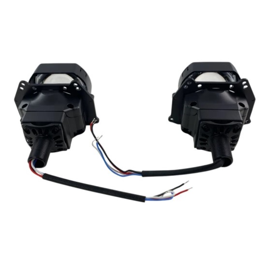 Προτζέκτορες Φαναριών Τετράγωνοι Bi-Led Για Retrofit 3.0" Α38 6000Κ 58W / 68W 2 Τεμάχια Προτζέκτορες Φαναριών Τετράγωνοι Bi-Led Για Retrofit 3.0" Α38 6000Κ 58W / 68W 2 Τεμάχια