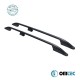Μπάρες Οροφής Railing Για Mercedes-Benz Citan 2013-2021 MVN W415 /Renault Kangoo 2008-2021 MVN FC Μαύρες 2 Τεμάχια