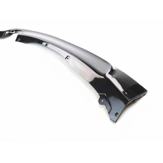 Diffuser Πίσω Προφυλακτήρα Για Bmw 3 F30/F31 11-19 M-Tech Μαύρο Ματ Με 1 Διπλή Τρύπα Εξάτμισης Αριστερά Από Abs Πλαστικό 1 Τεμάχιο