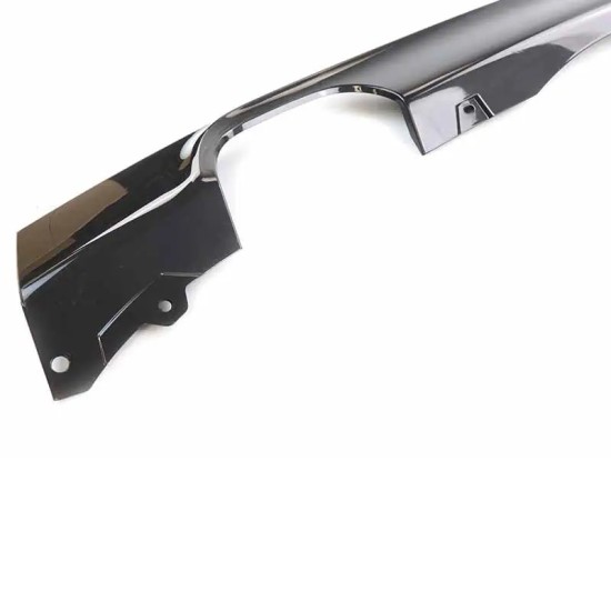 Diffuser Πίσω Προφυλακτήρα Για Bmw 3 F30/F31 11-19 M-Tech Μαύρο Ματ Με 1 Διπλή Τρύπα Εξάτμισης Αριστερά Από Abs Πλαστικό 1 Τεμάχιο