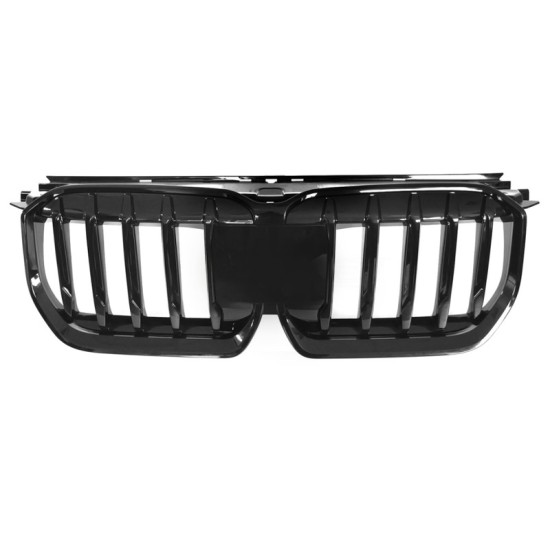 Καρδιά Μάσκας Για Bmw X1 U11 2022+ Μαύρο Γυαλιστερό 1 Τεμάχιο