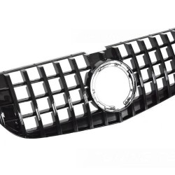 Μάσκα Για Mercedes-Benz Vito W447 Facelift 19-23 GT Amg Panamericana Look Μαύρη Γυαλιστερή 1 Τεμάχιο