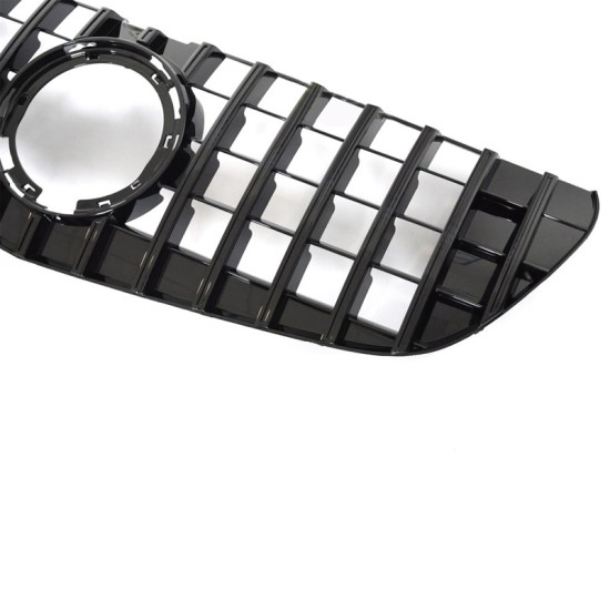 Μάσκα Για Mercedes-Benz Vito W447 Facelift 19-23 GT Amg Panamericana Look Μαύρη Γυαλιστερή 1 Τεμάχιο