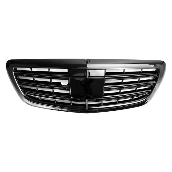 Μάσκα Για Mercedes-Benz S-Class W222 13-20 Amg Look Night Edition Μαύρο Γυαλιστερό 1 Τεμάχιο