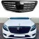 Μάσκα Για Mercedes-Benz S-Class W222 13-20 Amg Look Night Edition Μαύρο Γυαλιστερό 1 Τεμάχιο