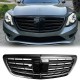 Μάσκα Για Mercedes-Benz S-Class W222 13-20 Amg Look Night Edition Μαύρο Γυαλιστερό 1 Τεμάχιο