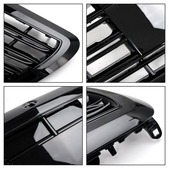 Μάσκα Για Mercedes-Benz S-Class W222 13-20 Amg Look Night Edition Μαύρο Γυαλιστερό 1 Τεμάχιο