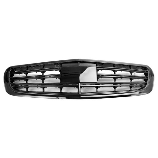 Μάσκα Για Mercedes-Benz S-Class W222 13-20 Amg Look Night Edition Μαύρο Γυαλιστερό 1 Τεμάχιο