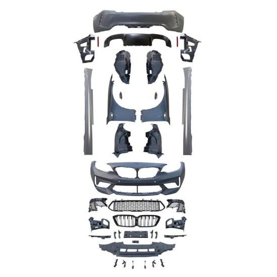 Body Kit Για Bmw 2 F22 Coupe F23 Cabrio (2014-2017) Upgrade Wide Bodyy M2 Competition  Design