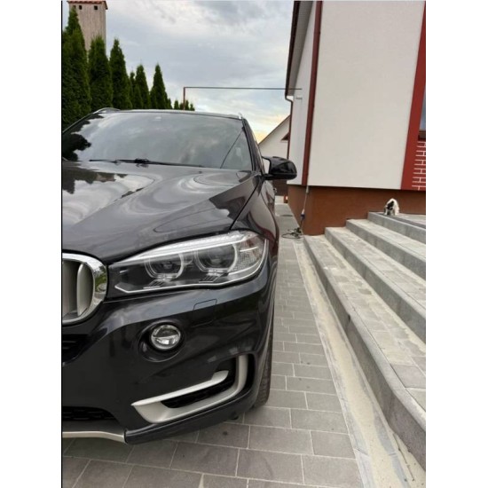 Καπάκια Καθρεφτών Για Bmw X3 F25, X4 F26, X5 F15, X6 F16 XM Look Γυαλιστερό Μαύρο 2 Τεμάχια