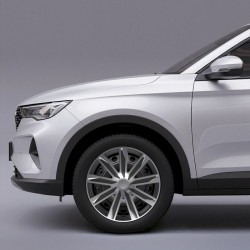 Τάσια Τροχών Αυτοκινήτου 16" Raze 113888 Ασημί & Mαύρο CBX 4 Τεμάχια