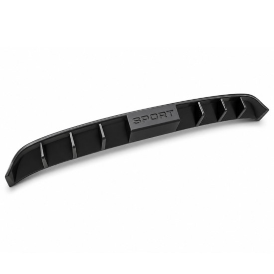 Diffuser Πίσω Προφυλακτήρα Για Seat Leon MK3 2012-2017 5doors  Μαύρο Γυαλιστερό Από Abs Πλαστικό 1 Τεμάχιο