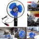Ανεμιστήρας Περιστρεφόμενος  Νικελ 24 Volt 6" Με Κλιπ