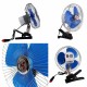 Ανεμιστήρας Περιστρεφόμενος  Νικελ 24 Volt 6" Με Κλιπ