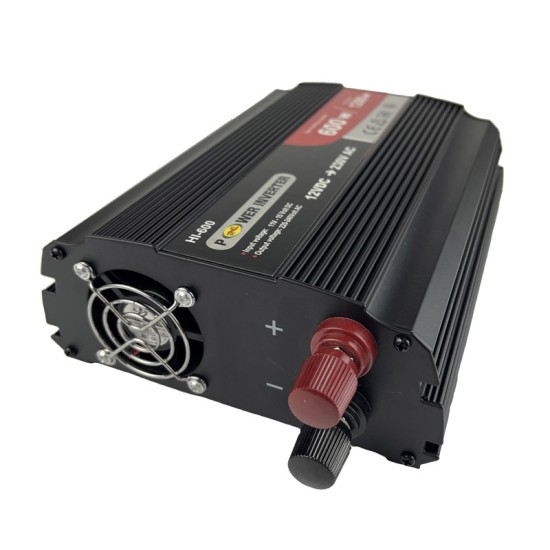 Power Inverter Αυτοκινήτου Από 12 Volt Σε 230 Volt 600/1200 Watt