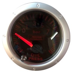 Όργανο Πίεσης Λαδιού Diamond Prosport Καθρέφτης Φιμέ 52mm Με 7 Χρώματα Όργανο Πίεσης Λαδιού Diamond Prosport Καθρέφτης Φιμέ 52mm Με 7 Χρώματα