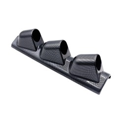 Βάση Για Όργανα Κολώνας Τριπλή (3 x 52mm) Carbon Look Prosport Βάση Για Όργανα Κολώνας Τριπλή (3 x 52mm) Carbon Look Prosport