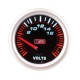 Βολτόμετρο Auto Gauge Μαύρο 52mm