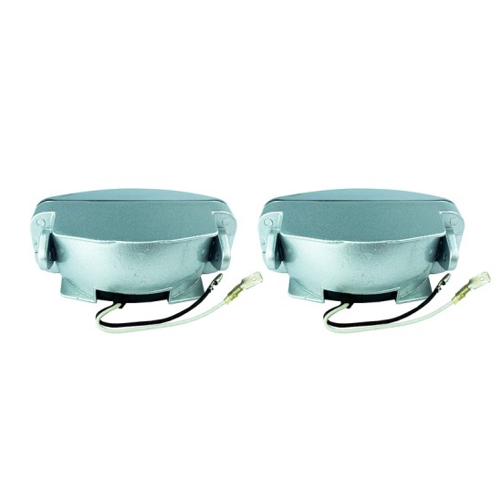 Προβολείς Universal 125x46mm H3 12V 55W LA-1100 16031 Λευκό 2 Τεμάχια