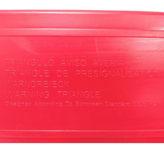 Τρίγωνο Ασφαλείας Αυτοκινήτου Γερμανίας 43cm Με Μεταλλική Βάση Σε Πλαστική Θήκη