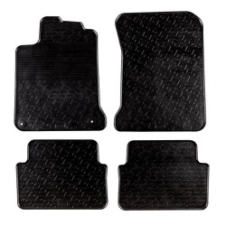 Πατάκια Αυτοκινήτου Gledring 0044 Renault Laguna III 2007- Μαύρο 4 Τεμάχια