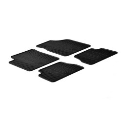 Πατάκια Αυτοκινήτου Gledring 0231 Kia Picanto 2004-2007 Μαύρο 4 Τεμάχια