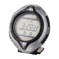 Ψηφιακό Ρολόι Ταμπλό/Αεραγωγού Με Φως ΓκριTR-2138 1 Τεμάχιο