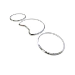 Δαχτυλίδια Καντράν Για Mercedes-Benz E-Class W210 96-00 Χρώμιο